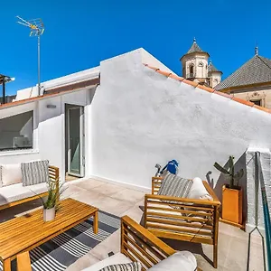  Ferienhaus Urban Rose , Superb Private House In Historical Center, With Sunny Rooftop Spanien